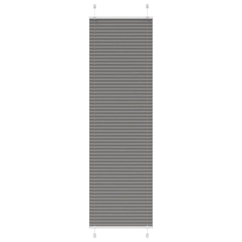 Πλισέ περσίδα Ανθρακί 55x200 cm Πλάτος υφάσματος 54,4 cm