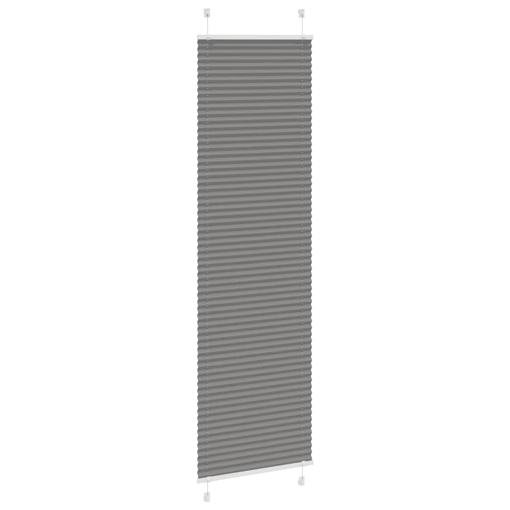 Πλισέ περσίδα Ανθρακί 55x200 cm Πλάτος υφάσματος 54,4 cm