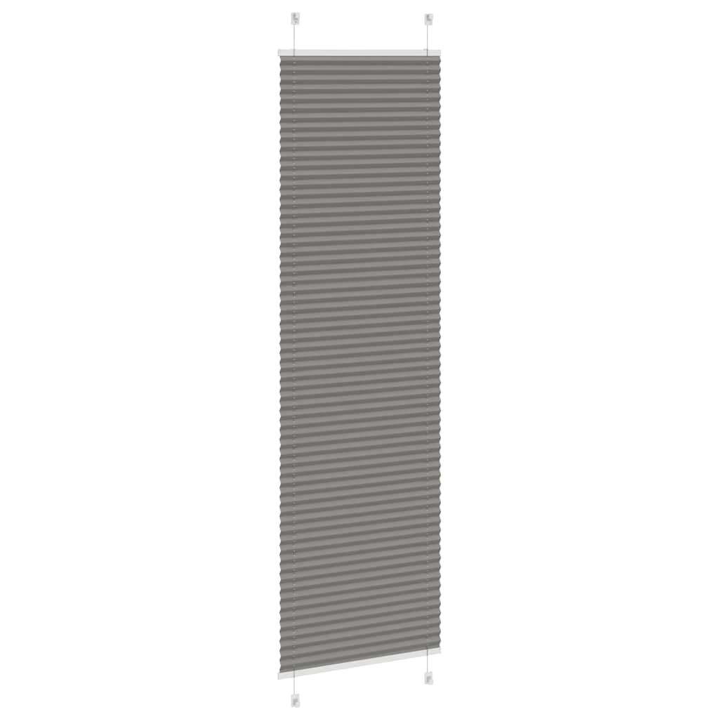 Πλισέ περσίδα Ανθρακί 55x200 cm Πλάτος υφάσματος 54,4 cm