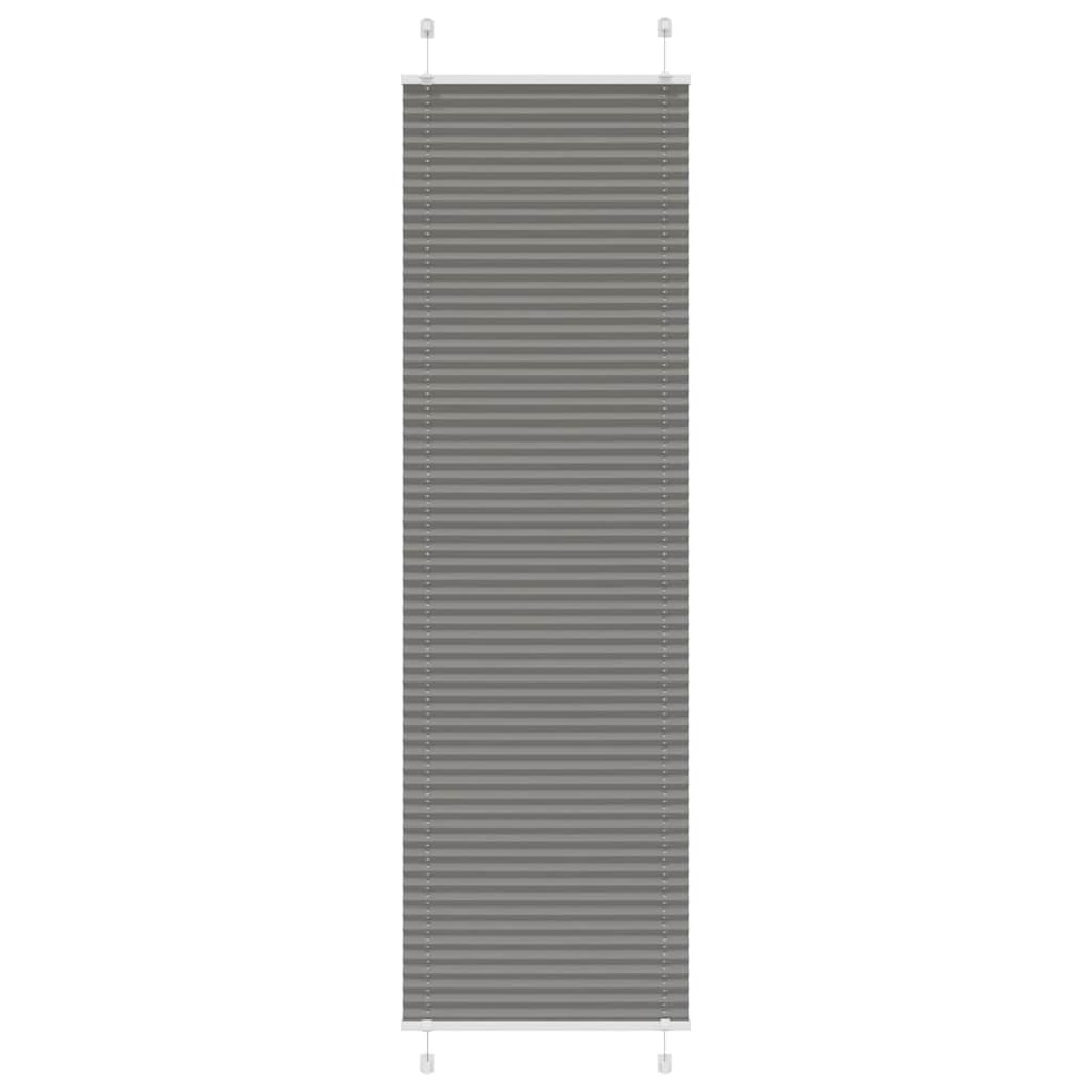 Πλισέ περσίδα Ανθρακί 60x200 cm Πλάτος υφάσματος 59,4 cm
