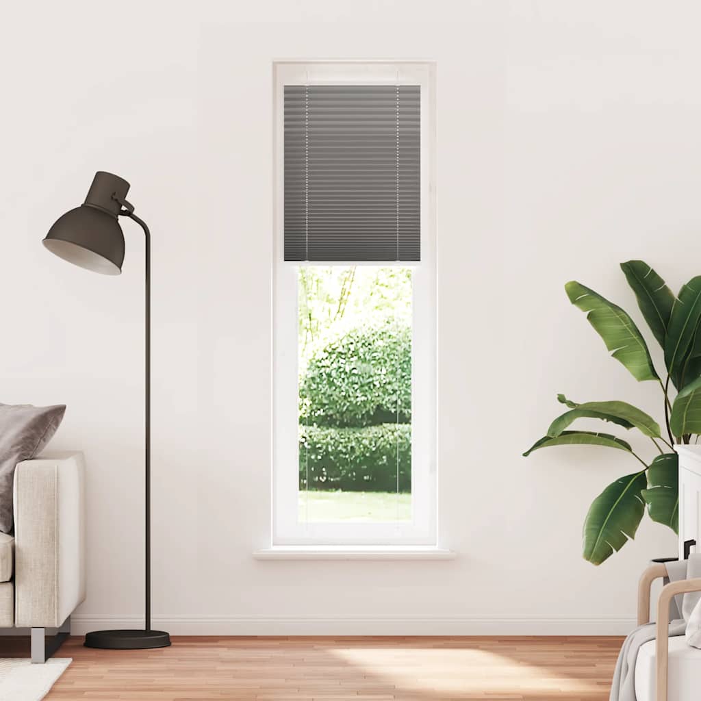 Πλισέ περσίδα Ανθρακί 60x200 cm Πλάτος υφάσματος 59,4 cm
