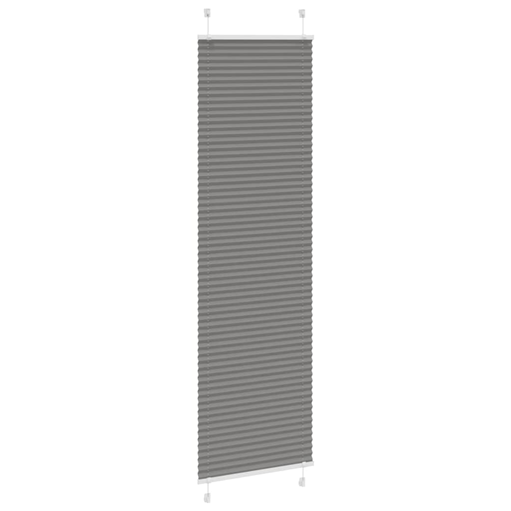 Πλισέ περσίδα Ανθρακί 60x200 cm Πλάτος υφάσματος 59,4 cm