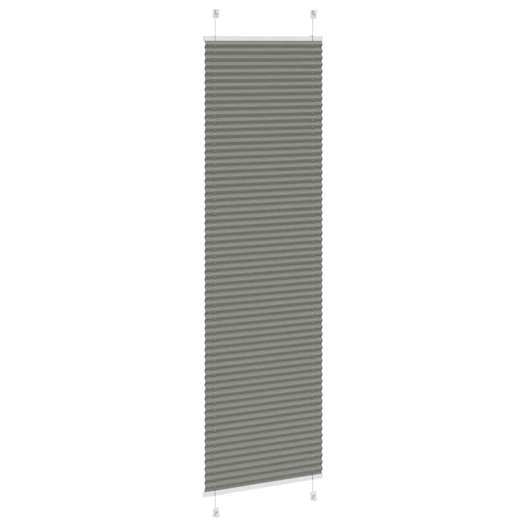 Πλισέ περσίδα Ανθρακί 60x200 cm Πλάτος υφάσματος 59,4 cm