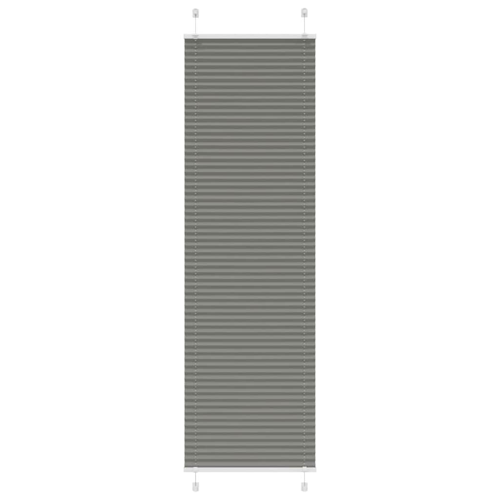 Πλισέ περσίδα Ανθρακί 65x200 cm Πλάτος υφάσματος 64,4 cm