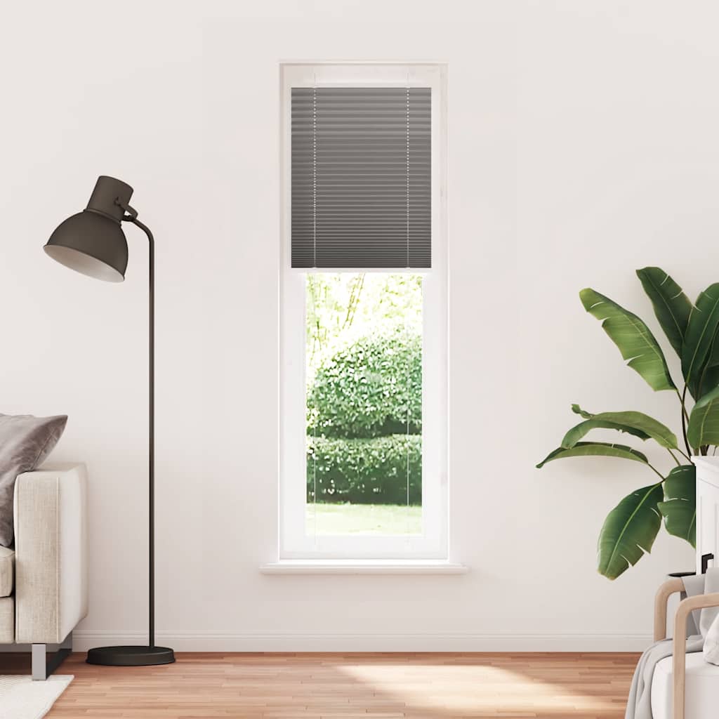Πλισέ περσίδα Ανθρακί 65x200 cm Πλάτος υφάσματος 64,4 cm