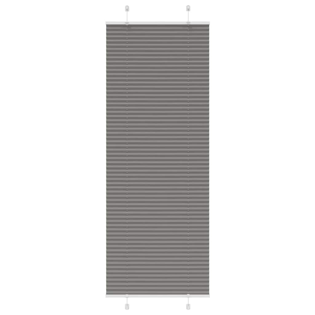 Πλισέ περσίδα Ανθρακί 70x200 cm Πλάτος υφάσματος 69,4 cm