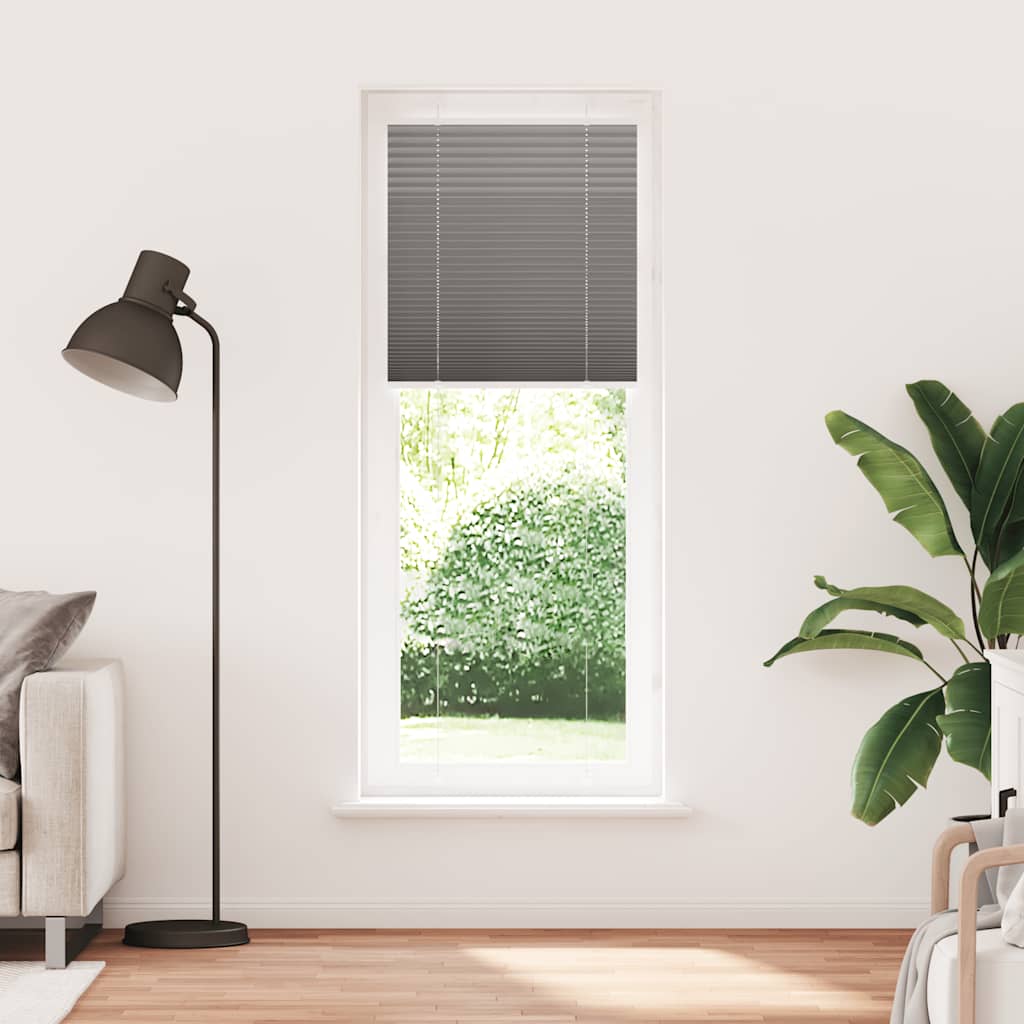 Πλισέ περσίδα Ανθρακί 70x200 cm Πλάτος υφάσματος 69,4 cm