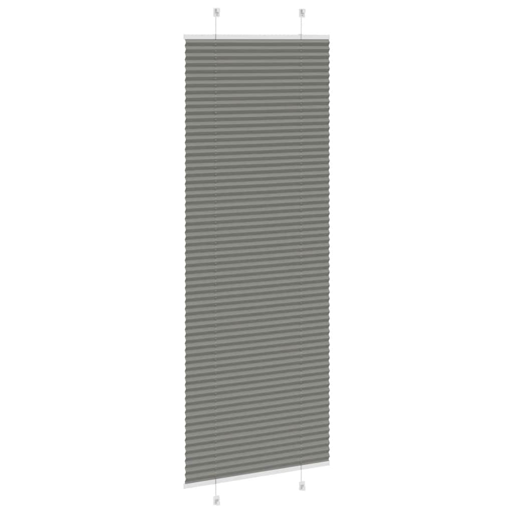 Πλισέ περσίδα Ανθρακί 70x200 cm Πλάτος υφάσματος 69,4 cm
