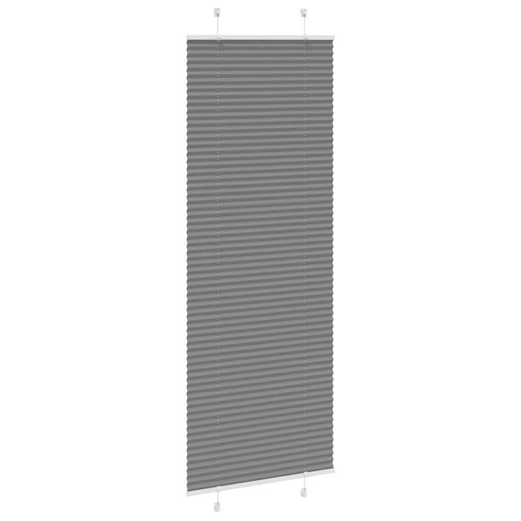 Πλισέ περσίδα Ανθρακί 75x200 cm Πλάτος υφάσματος 74,4 cm