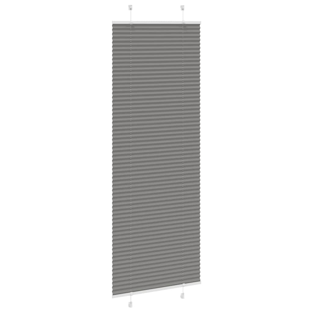 Πλισέ περσίδα Ανθρακί 80x200 cm Πλάτος υφάσματος 79,4 cm