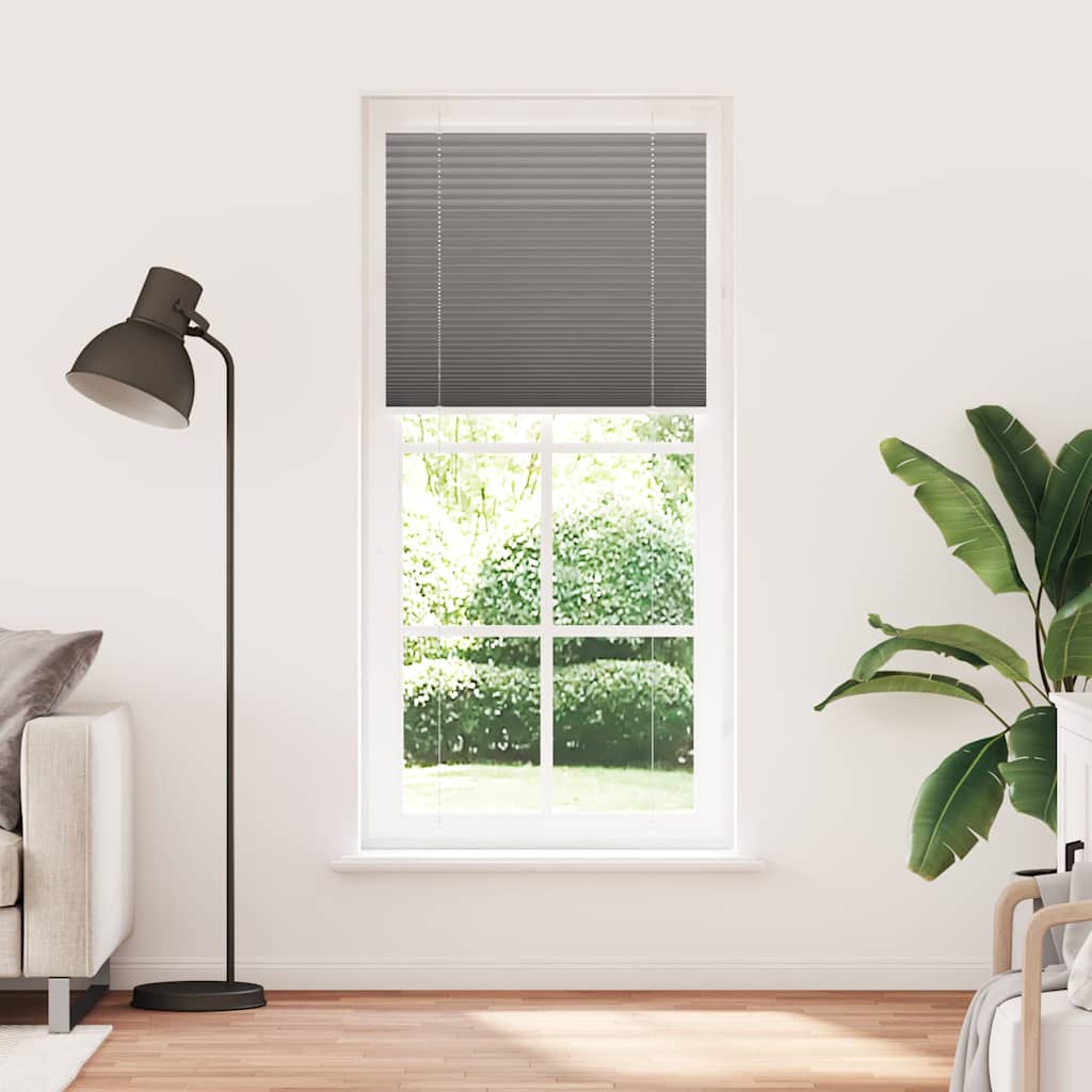 Πλισέ περσίδα Ανθρακί 85x200 cm Πλάτος υφάσματος 84,4 cm