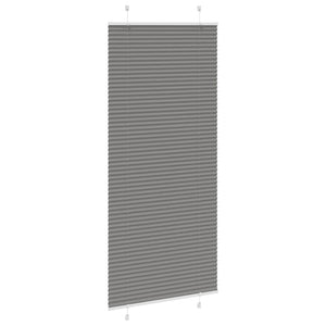 Πλισέ περσίδα Ανθρακί 85x200 cm Πλάτος υφάσματος 84,4 cm