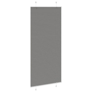 Πλισέ περσίδα Ανθρακί 90x200 cm Πλάτος υφάσματος 89,4 cm