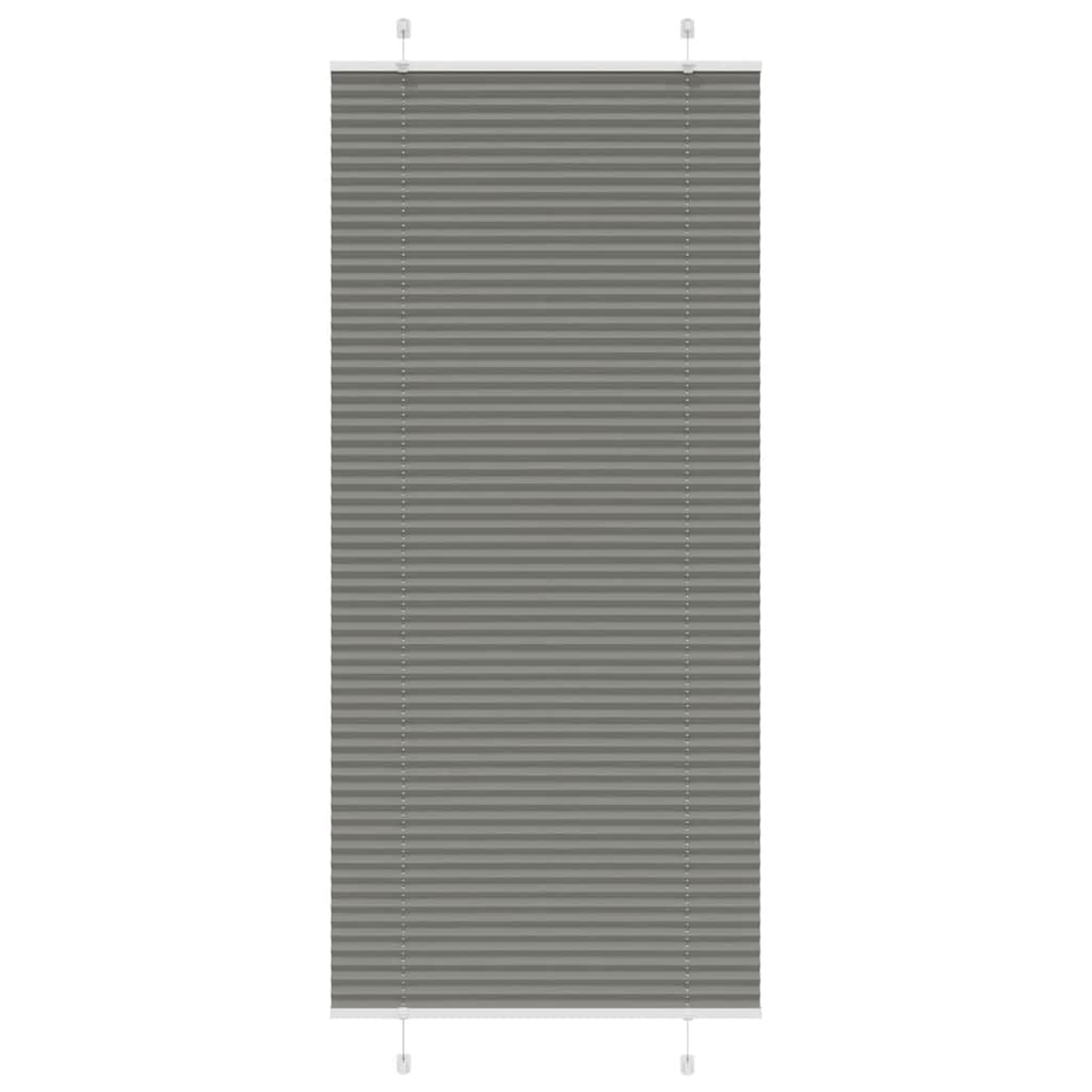 Πλισέ περσίδα Ανθρακί 95x200 cm Πλάτος υφάσματος 94,4 cm