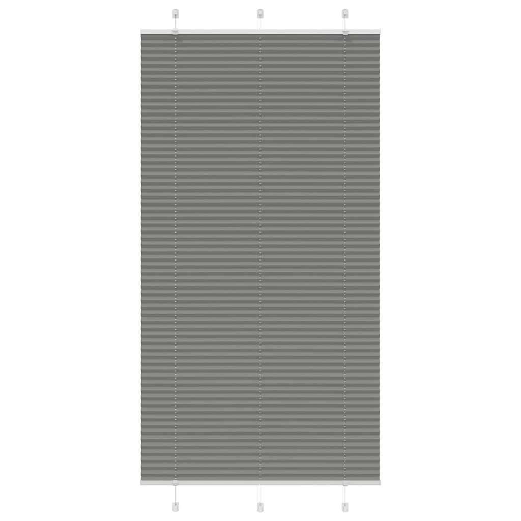 Πλισέ περσίδα Ανθρακί 105x200 cm Πλάτος υφάσματος 104,4 cm