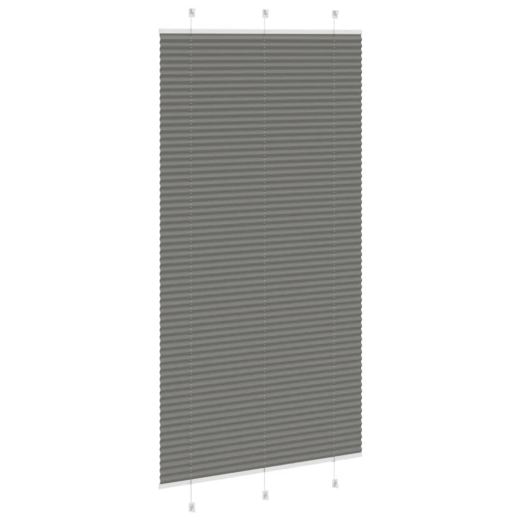 Πλισέ περσίδα Ανθρακί 105x200 cm Πλάτος υφάσματος 104,4 cm
