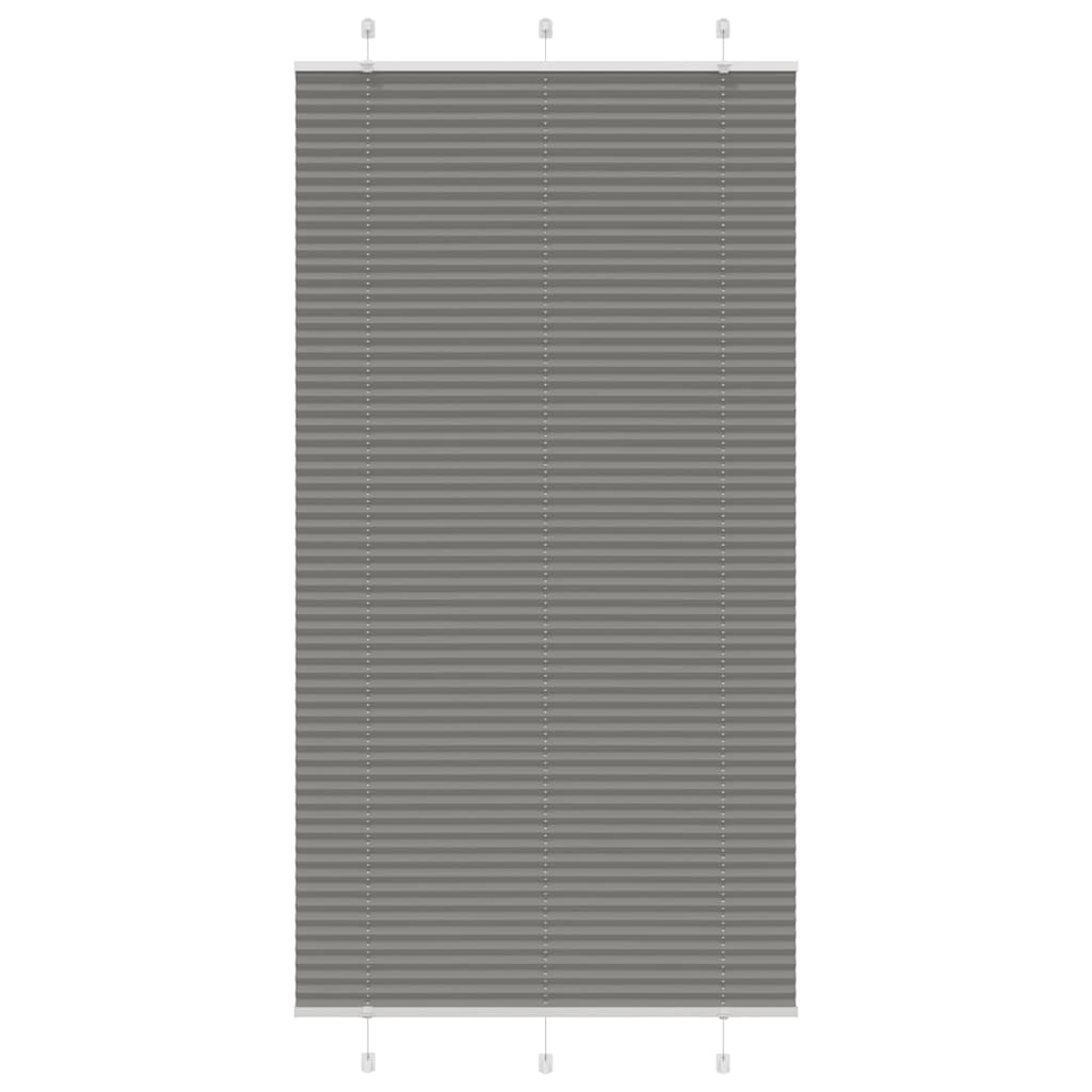 Πλισέ περσίδα Ανθρακί 110x200 cm Πλάτος υφάσματος 109,4 cm