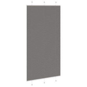 Πλισέ περσίδα Ανθρακί 110x200 cm Πλάτος υφάσματος 109,4 cm