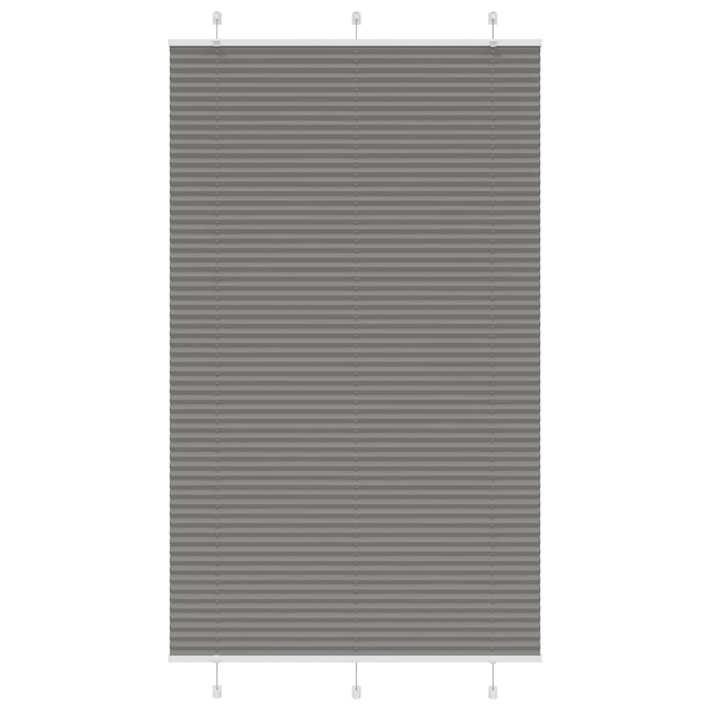 Πλισέ περσίδα Ανθρακί 115x200 cm Πλάτος υφάσματος 114,4 cm