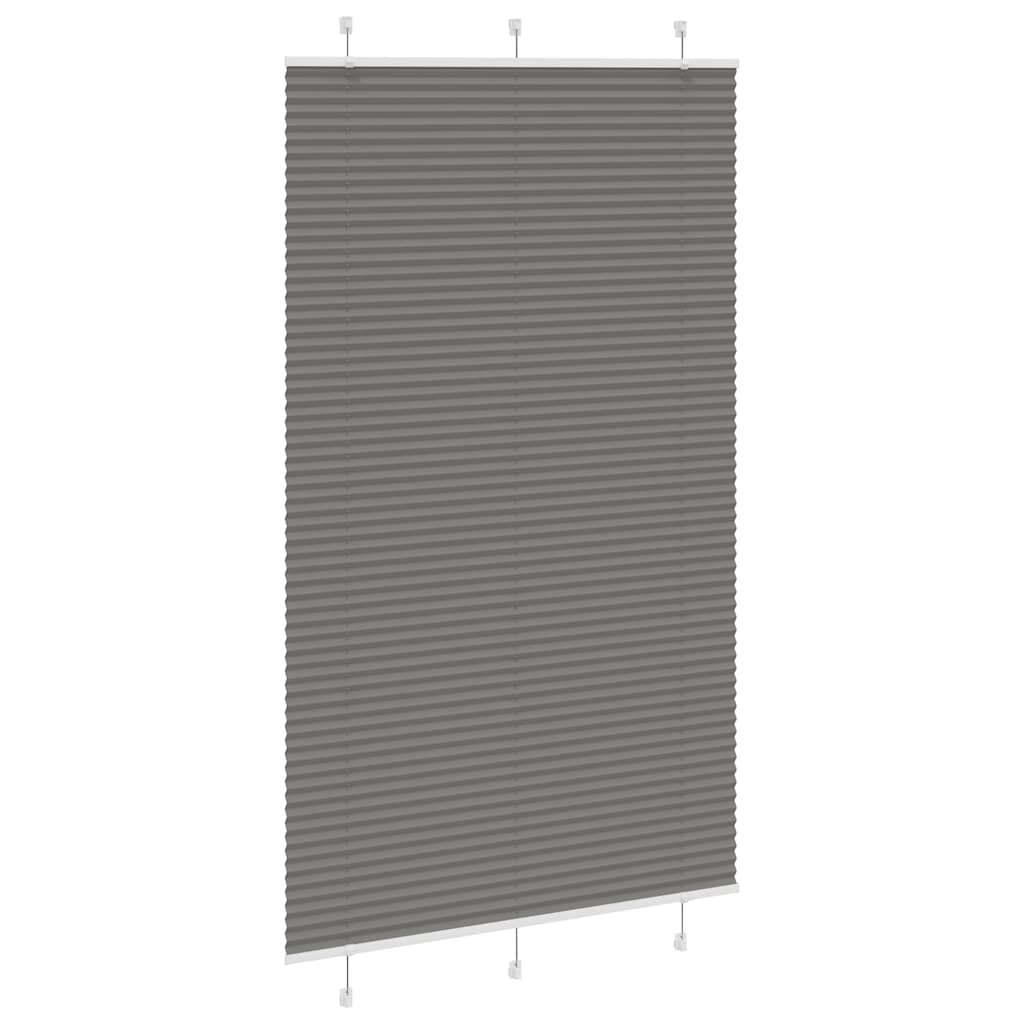 Πλισέ περσίδα Ανθρακί 115x200 cm Πλάτος υφάσματος 114,4 cm