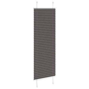 Πλισέ περσίδα Μαύρο 40x100 cm Πλάτος υφάσματος 39,4 cm
