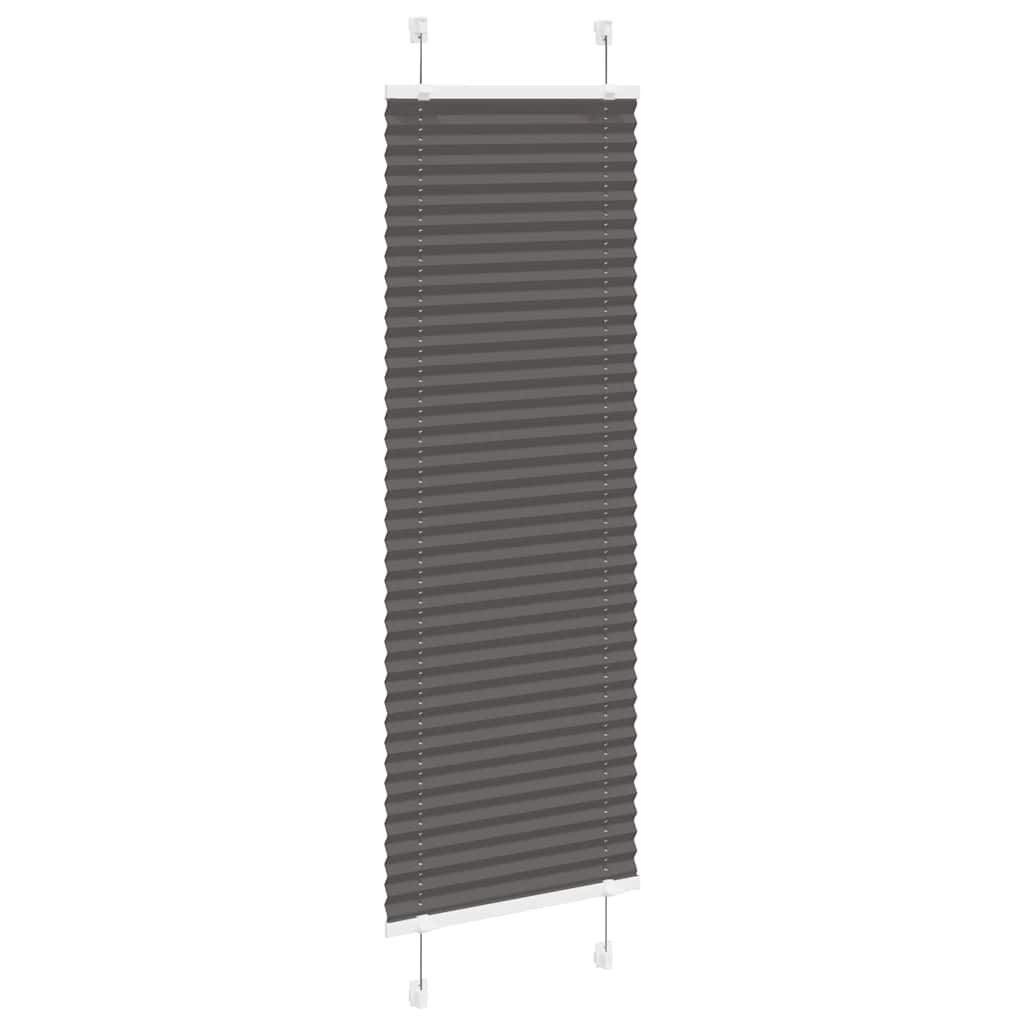 Πλισέ περσίδα Μαύρο 50x100 cm Πλάτος υφάσματος 49,4 cm