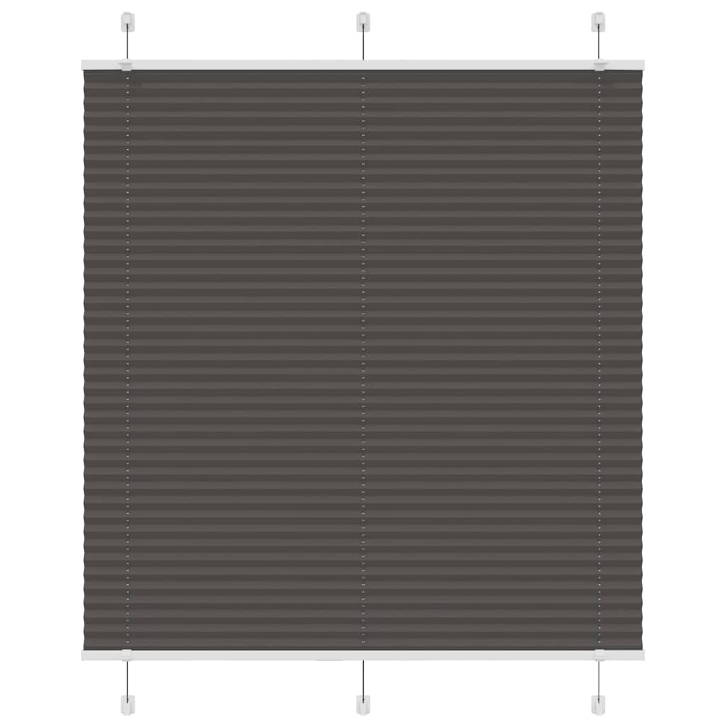 Πλισέ περσίδα Μαύρο 120x100 cm Πλάτος υφάσματος 119,4 cm - Pakobazaar