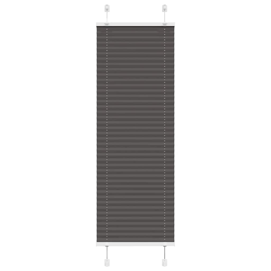 Πλισέ περσίδα Μαύρο 45x150 cm Πλάτος υφάσματος 44,4 cm