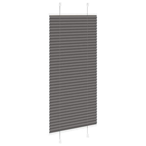 Πλισέ περσίδα Μαύρο 55x150 cm Πλάτος υφάσματος 54,4 cm