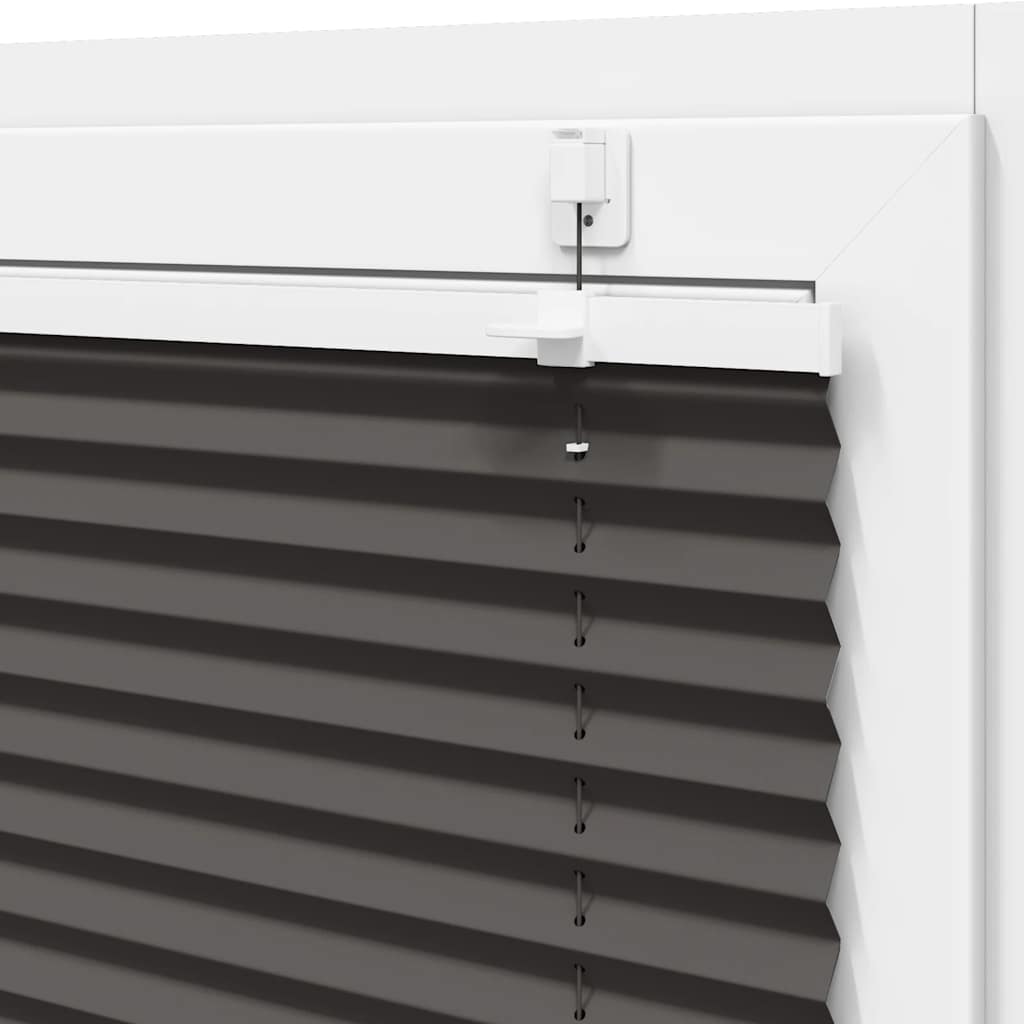 Πλισέ περσίδα Μαύρο 60x150 cm Πλάτος υφάσματος 59,4 cm