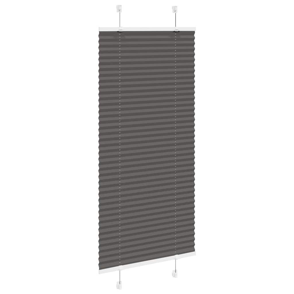 Πλισέ περσίδα Μαύρο 65x150 cm Πλάτος υφάσματος 64,4 cm - Pakobazaar