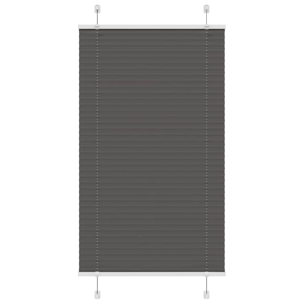 Πλισέ περσίδα Μαύρο 70x150 cm Πλάτος υφάσματος 69,4 cm - Pakobazaar