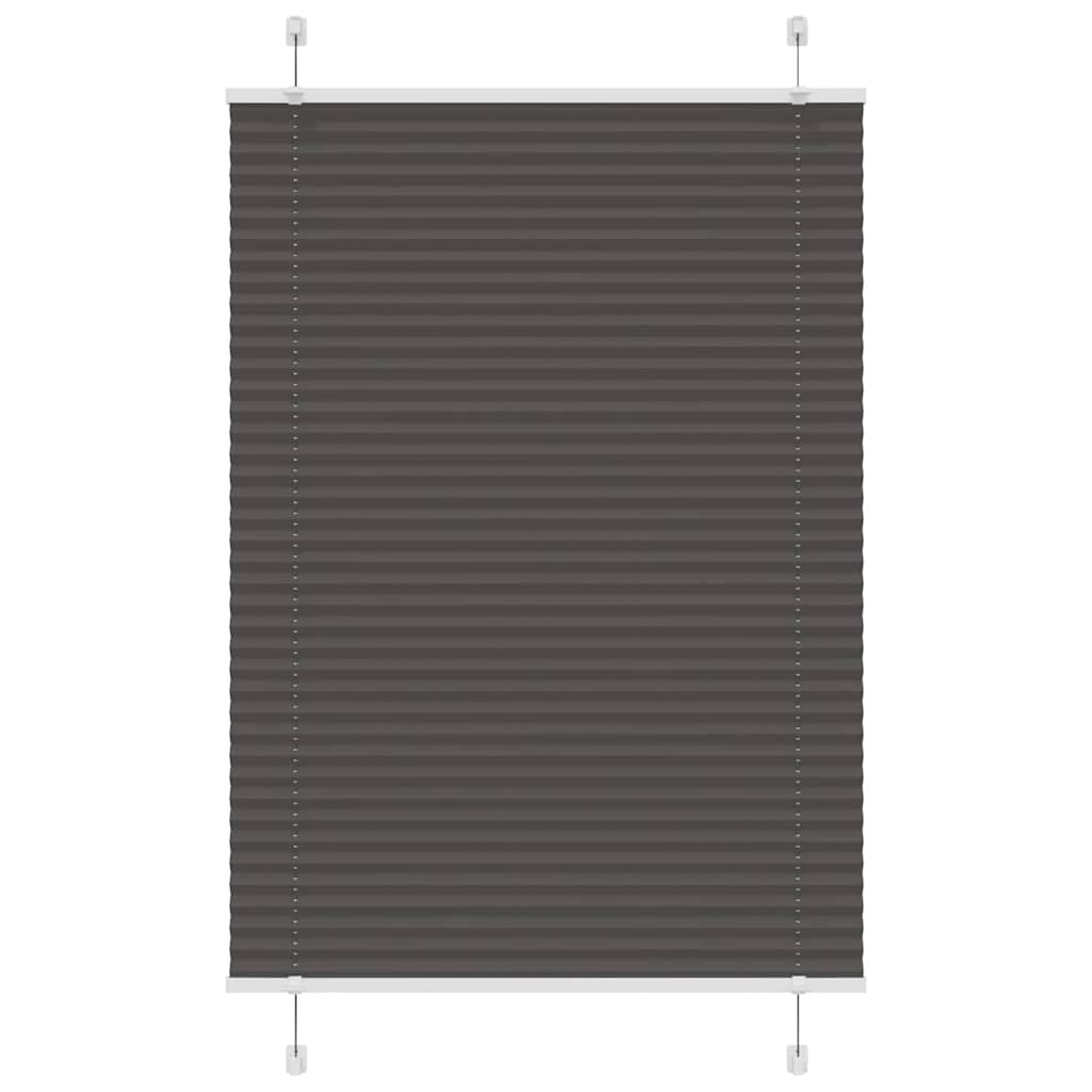 Πλισέ περσίδα Μαύρο 95x150 cm Πλάτος υφάσματος 94,4 cm