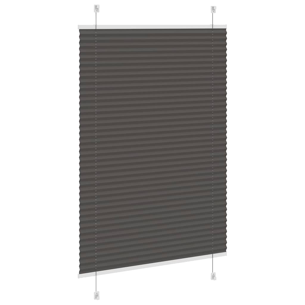 Πλισέ περσίδα Μαύρο 95x150 cm Πλάτος υφάσματος 94,4 cm