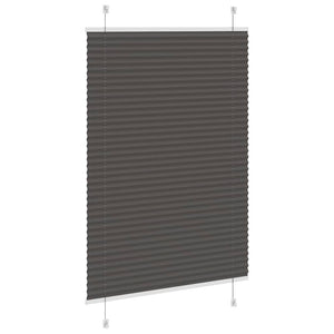 Πλισέ περσίδα Μαύρο 95x150 cm Πλάτος υφάσματος 94,4 cm