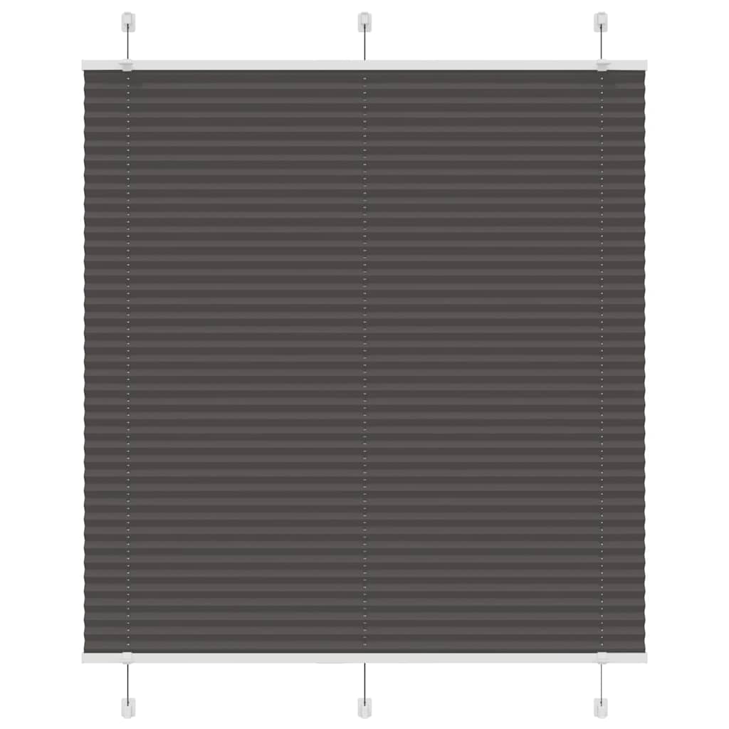 Πλισέ περσίδα Μαύρο 115x150 cm Πλάτος υφάσματος 114,4 cm
