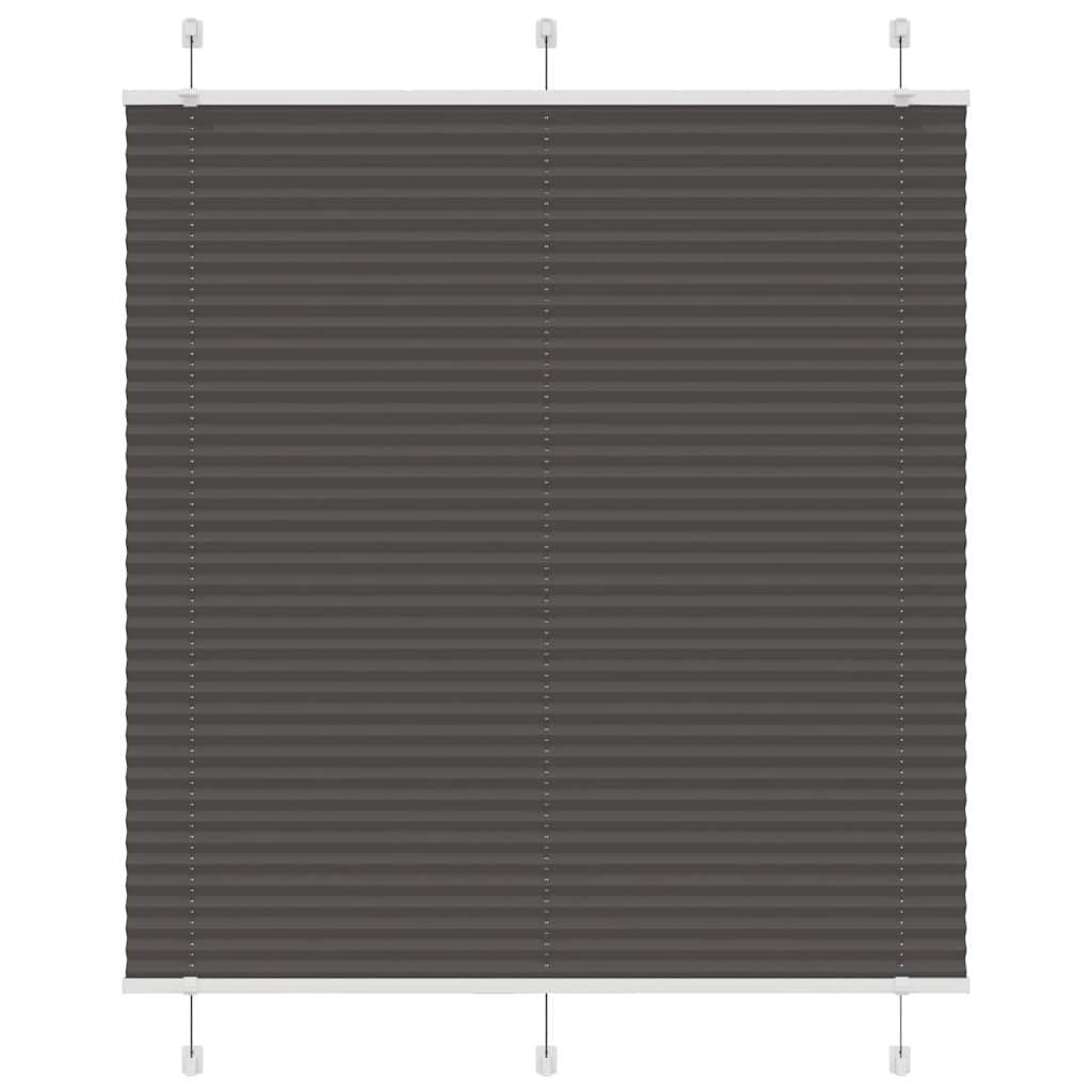 Πλισέ περσίδα Μαύρο 120x150 cm Πλάτος υφάσματος 119,4 cm