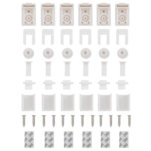 Πλισέ περσίδα Μαύρο 120x150 cm Πλάτος υφάσματος 119,4 cm