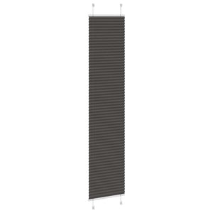 Πλισέ περσίδα Μαύρο 40x200 cm Πλάτος υφάσματος 39,4 cm