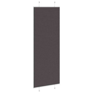 Πλισέ περσίδα Μαύρο 80x200 cm Πλάτος υφάσματος 79,4 cm