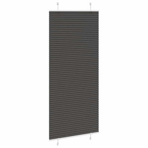 Πλισέ περσίδα Μαύρο 100x200 cm Πλάτος υφάσματος 99,4 cm