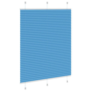 Πλισέ περσίδα Μπλε 105x150 cm Πλάτος υφάσματος 104,4 cm
