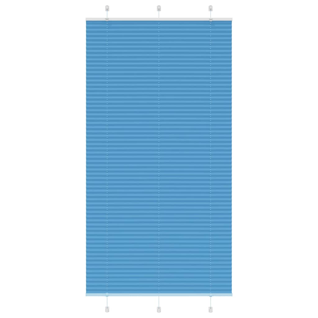 Πλισέ Στόρι Μπλε 110x200 εκ. Πλάτος Υφάσματος 109,4 εκ. Πολυεστέρας - Pakobazaar