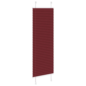 Πλισέ περσίδα Μπορντό κόκκινο 40x150 cm Πλάτος υφάσματος