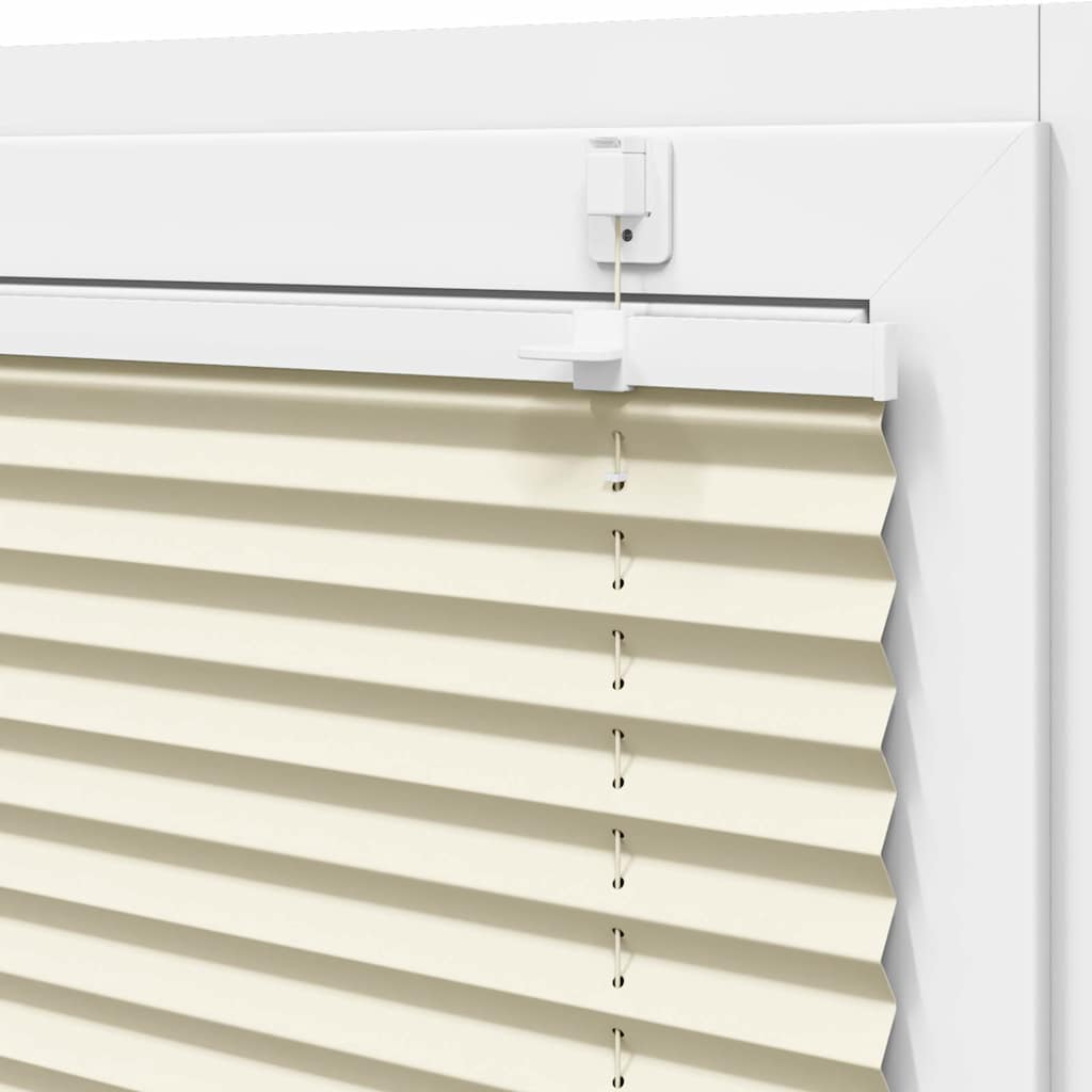 Πλισέ περσίδα Κρέμα 40x100 cm Πλάτος υφάσματος 39,4 cm
