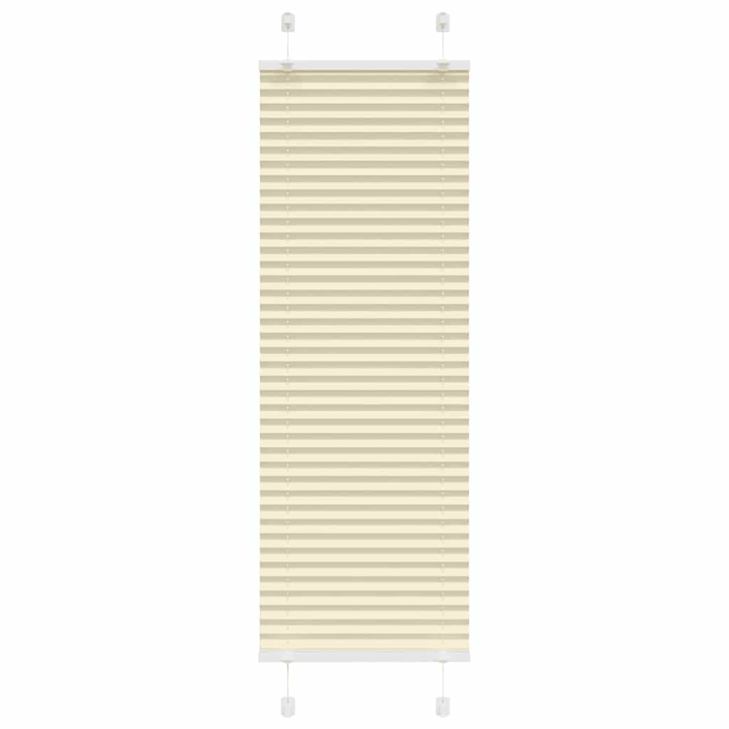 Πλισέ περσίδα Κρέμα 45x100 cm Πλάτος υφάσματος 44,4 cm - Pakobazaar