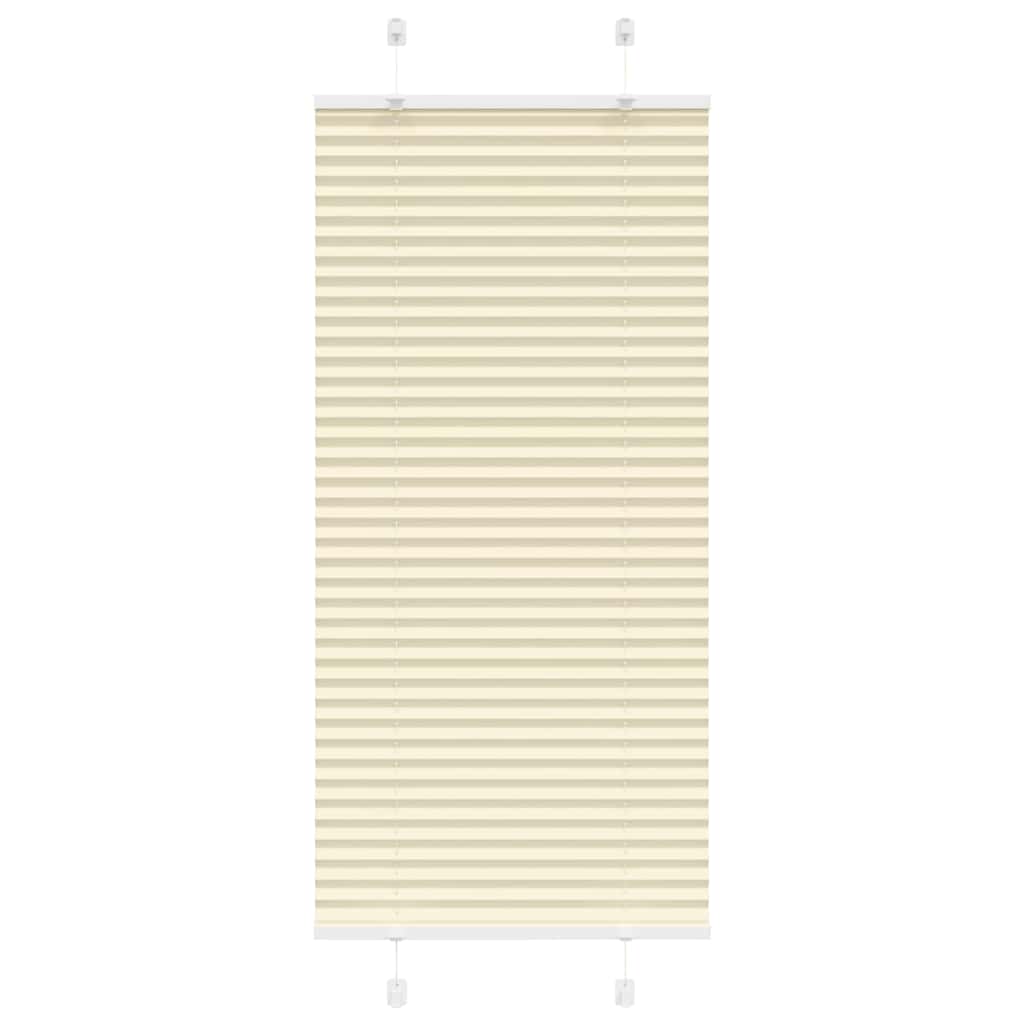 Πλισέ περσίδα Κρέμα 60x100 cm Πλάτος υφάσματος 59,4 cm