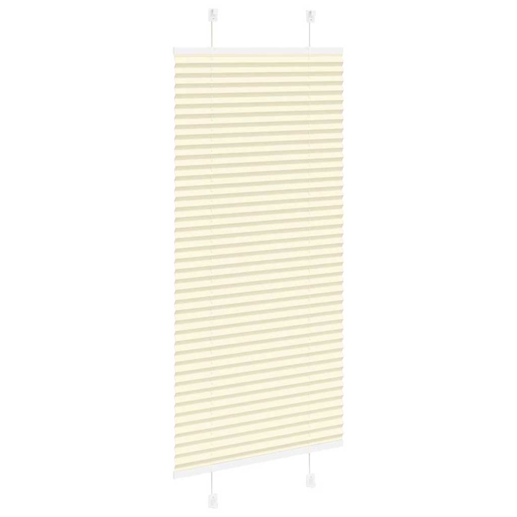 Πλισέ περσίδα Κρέμα 60x100 cm Πλάτος υφάσματος 59,4 cm
