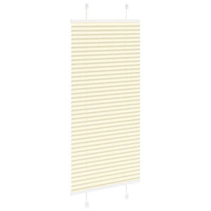 Πλισέ περσίδα Κρέμα 60x100 cm Πλάτος υφάσματος 59,4 cm
