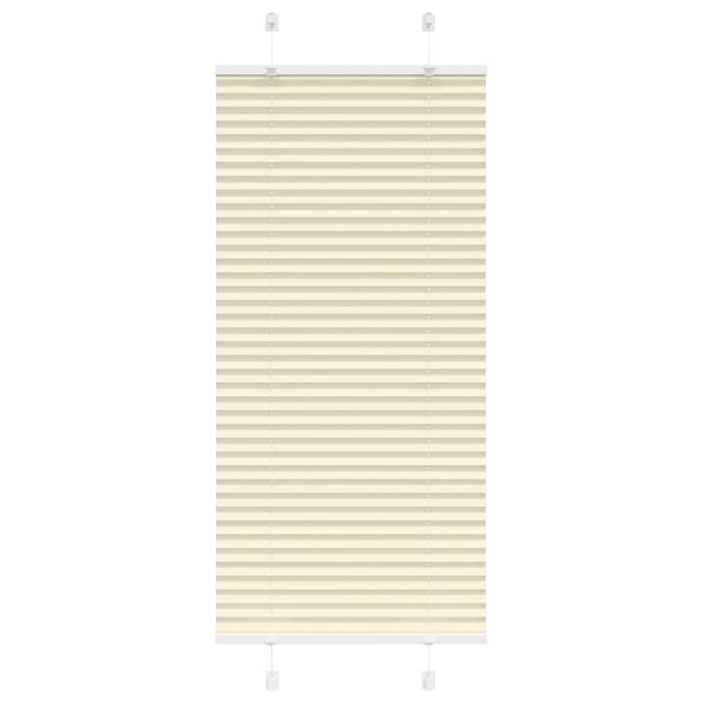 Πλισέ περσίδα Κρέμα 65x100 cm Πλάτος υφάσματος 64,4 cm